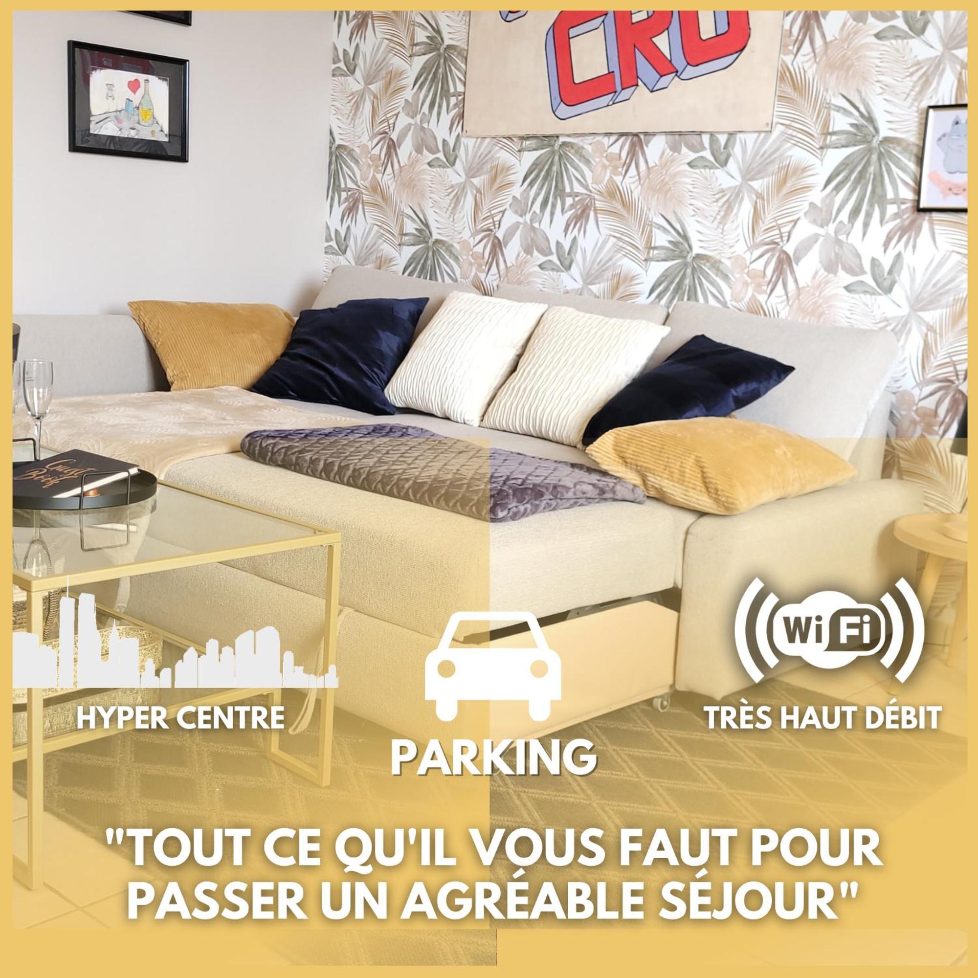 Gite Urbain - La Capsule - Parking Épernay Exterior foto